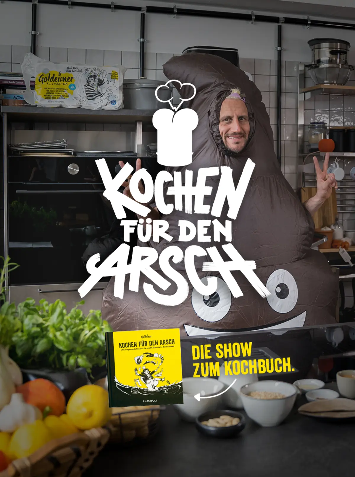 Goldeimer — Série culinaire en 7 épisodes, visuel de campagne